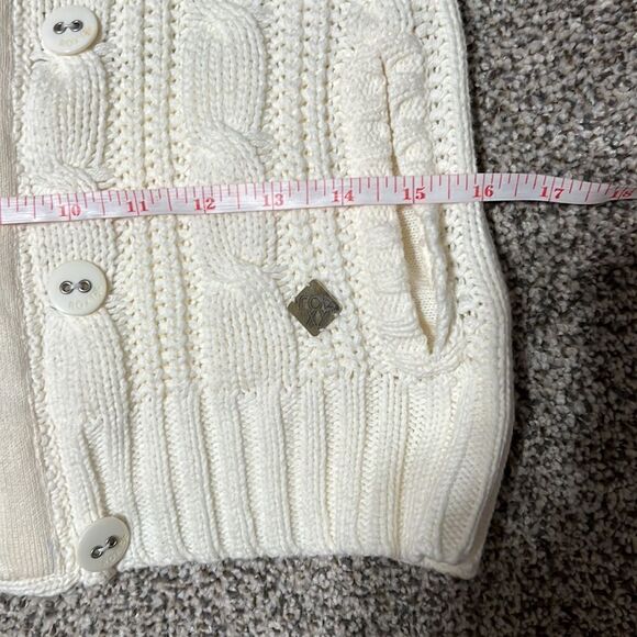 Girls Roxy Knit Zip Sweater - Picture 7 of 9